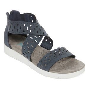 NWT Yuu Blue Ankle strap Sandals
